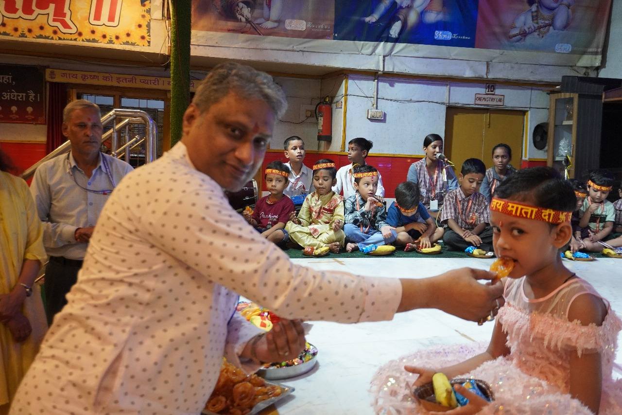Durga Ashtami Kanya Pujan Ceremony